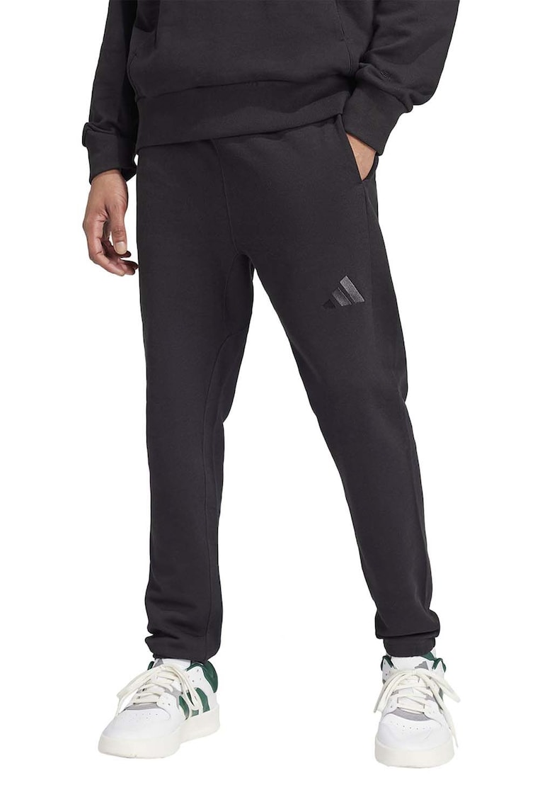 Pantaloni de trening din bumbac cu snur in talie