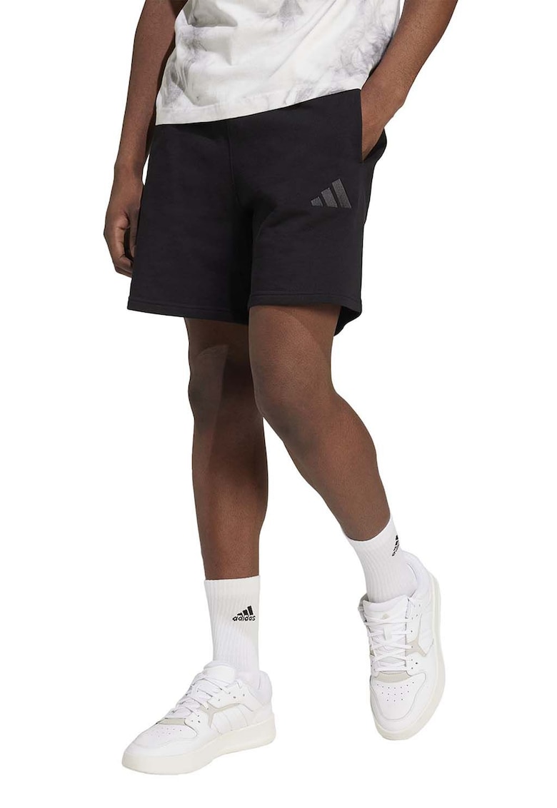 Pantaloni scurti regular-fit din bumbac