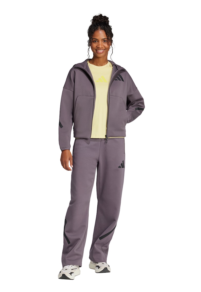 Pantaloni lejeri de trening cu buzunare cu fermoar Z.N.E. Bar