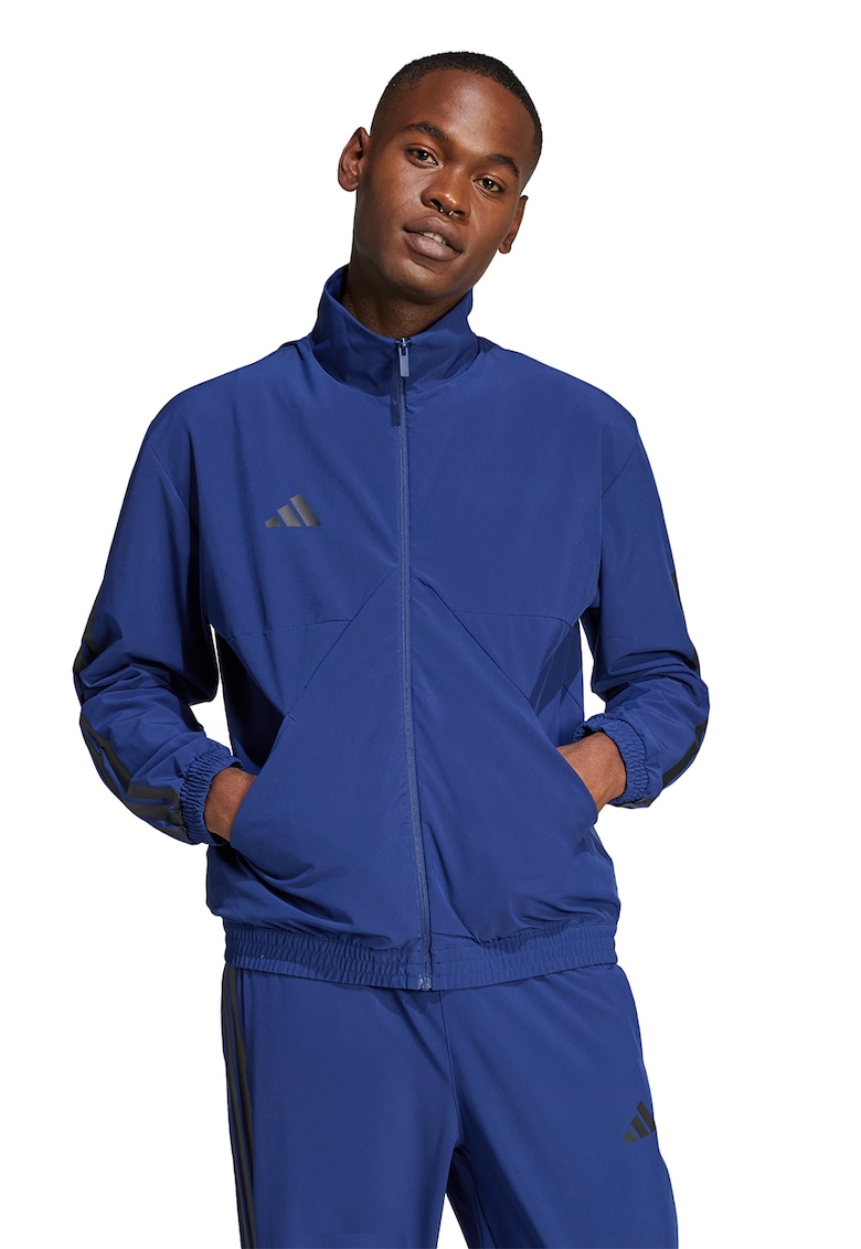 Jacheta cu fermoar si guler mediu Jacheta cu fermoar si guler mediu