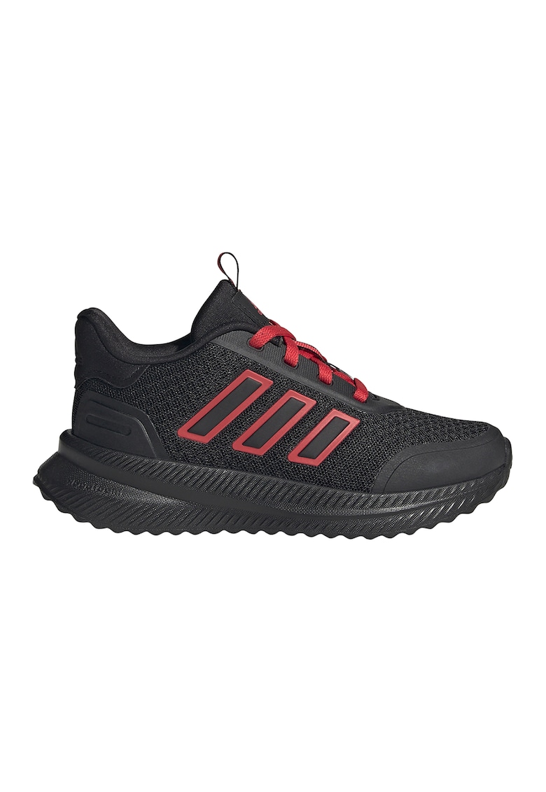 Pantofi sport X_PLRPATH cu garnituri din material sintetic - Coral/Negru stins