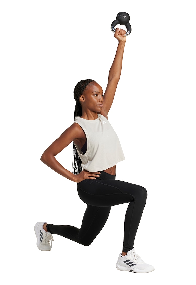 Top crop lejer pentru fitness