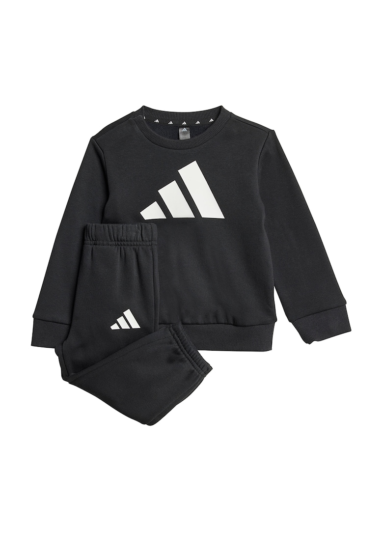 Trening cu imprimeu logo - Negru/Alb optic