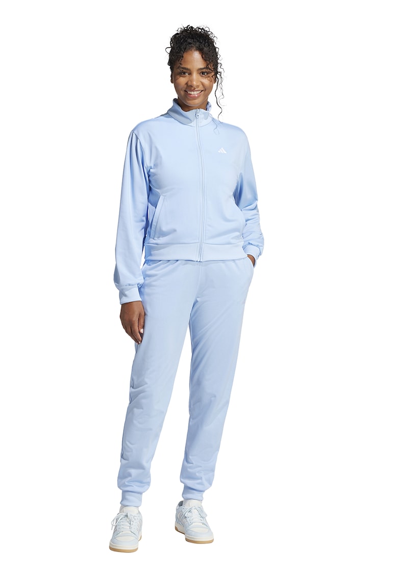 Trening regular-fit cu logo W Feelcozy TZ - Albastru deschis