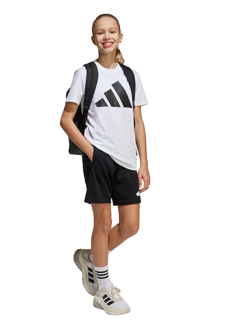 Set de pantaloni scurti si tricou din bumbac - 2 Piese