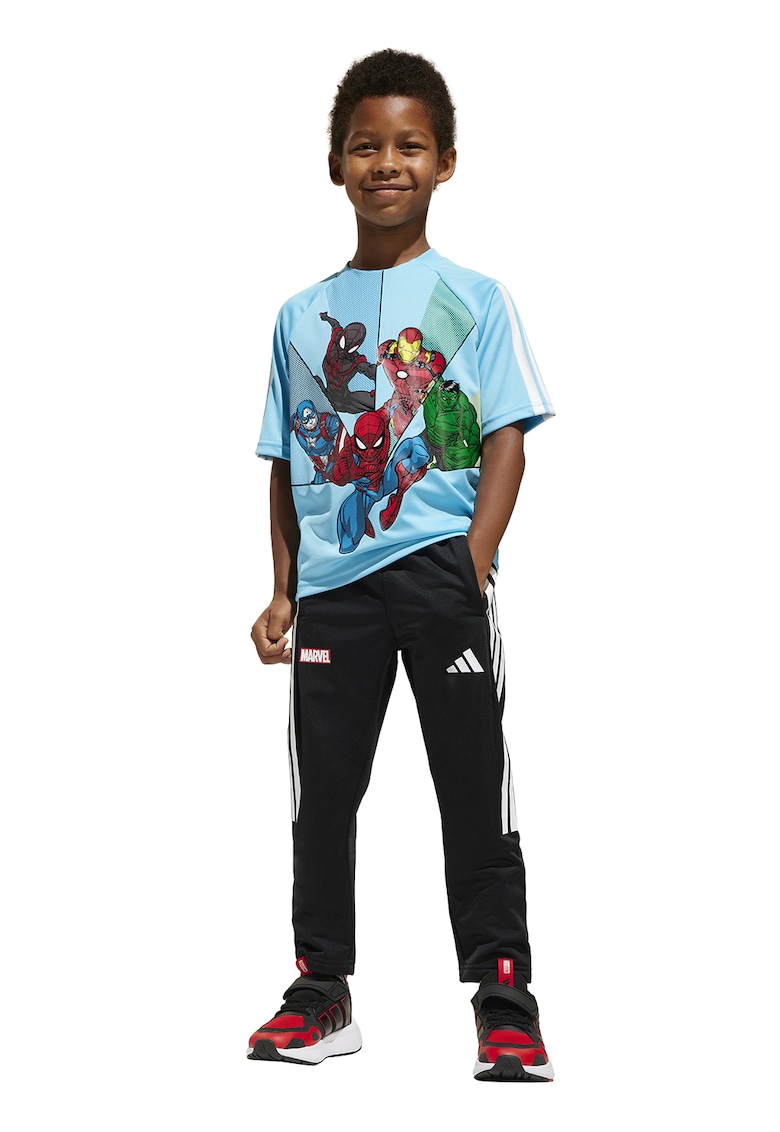 Tricou regular fit cu model Marvel