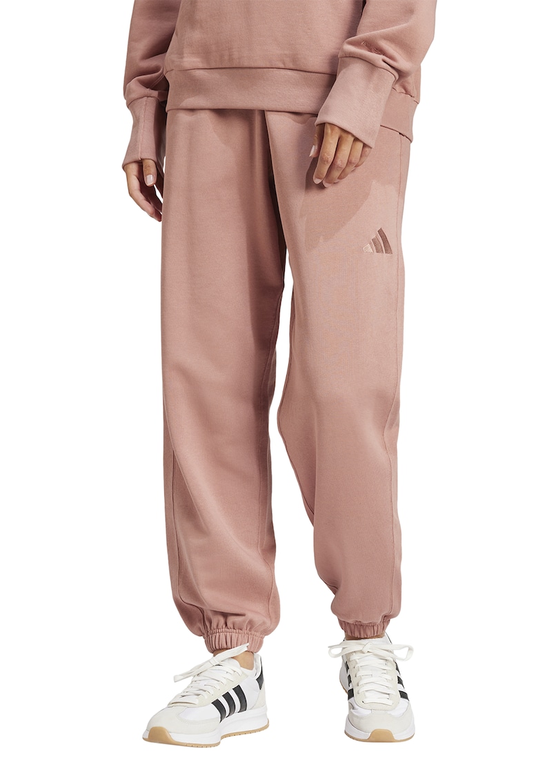 Pantaloni de trening din bumbac cu talie ajustabila ALL SZN