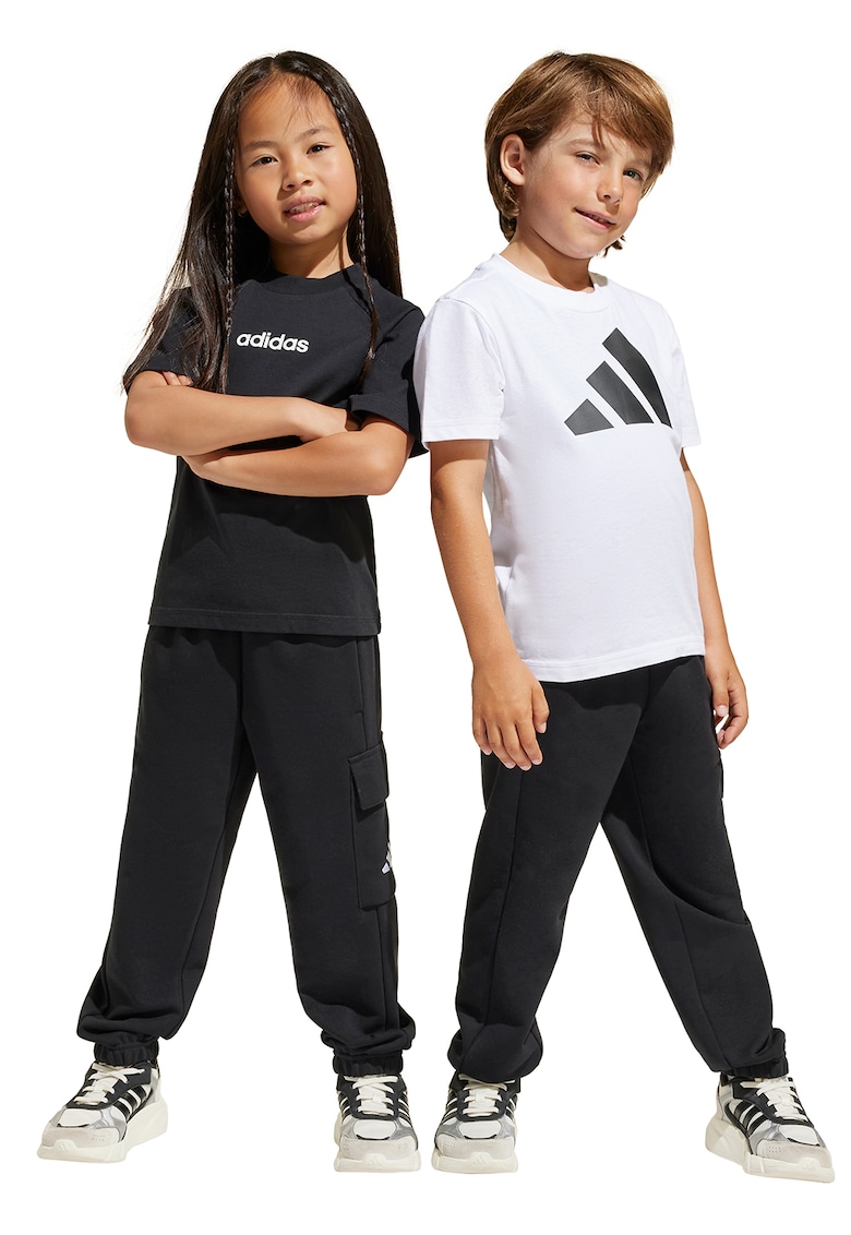 Pantaloni de trening cu snur de ajustare si buzunare