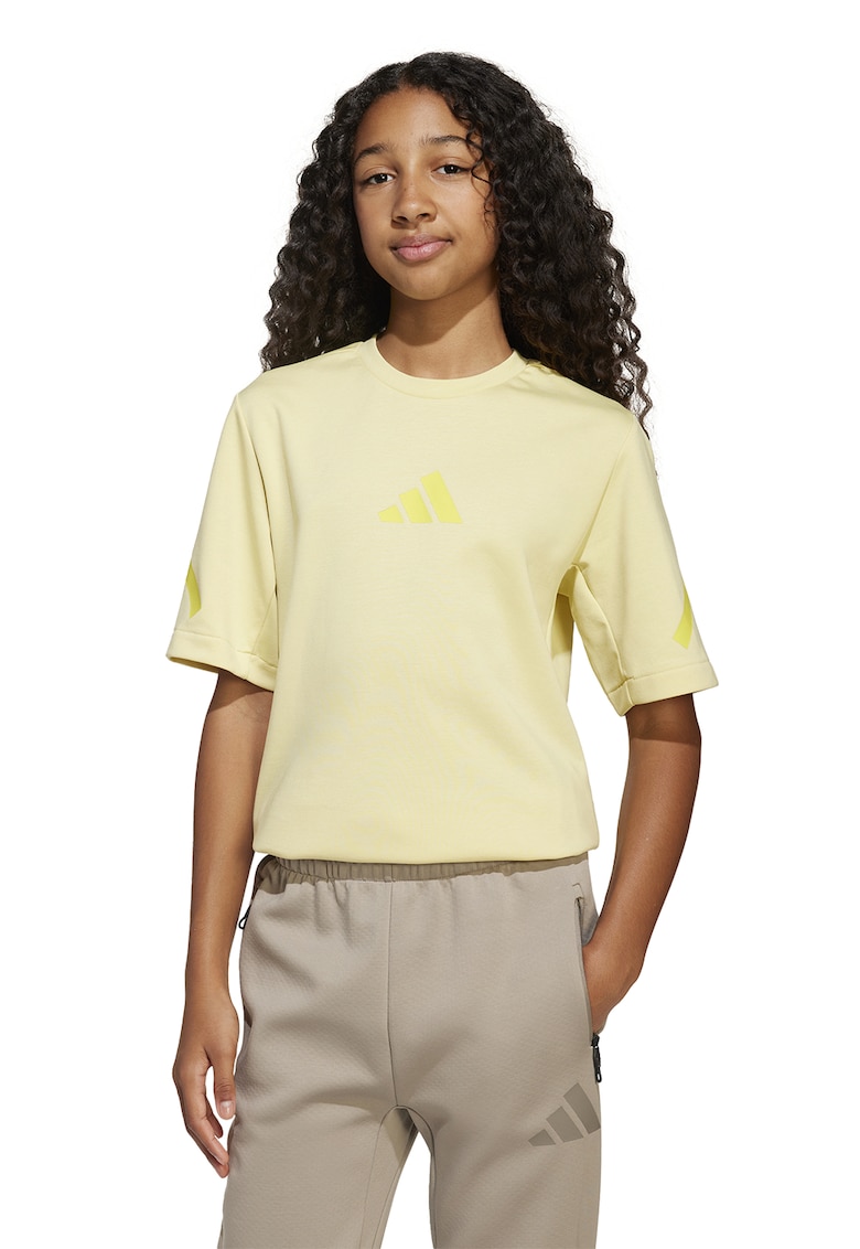 Tricou cu logo pe piept ZNE