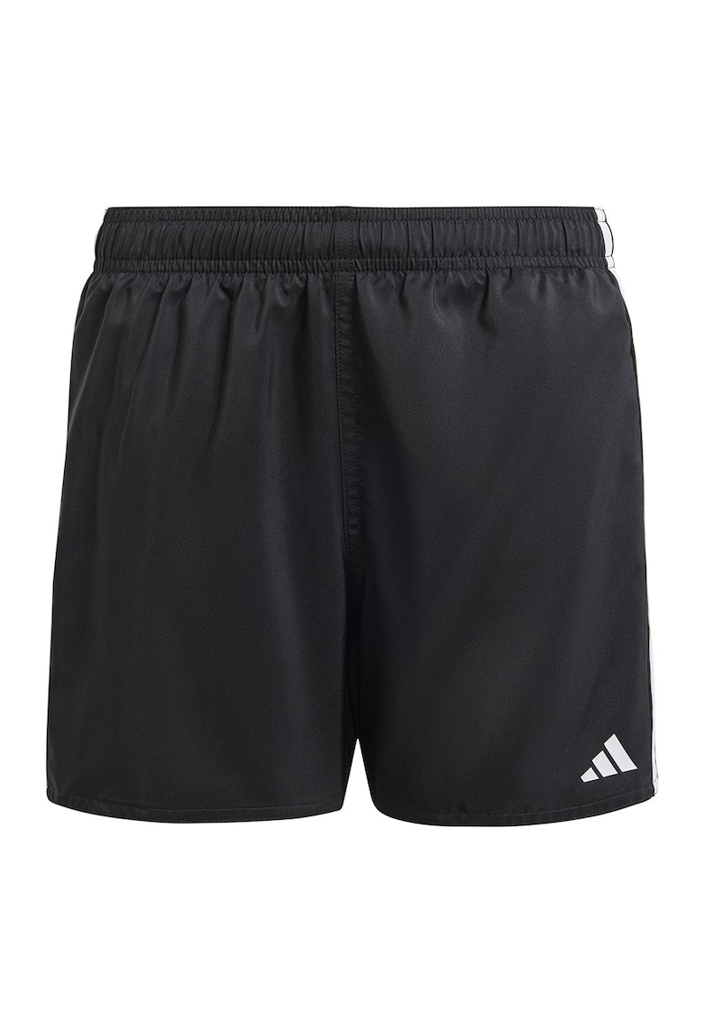 Pantaloni scurti de baie cu detalii logo - Alb/Negru