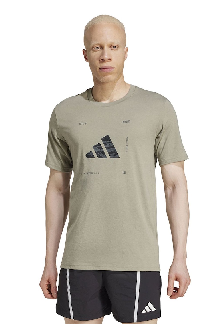 Tricou regular fit cu logo