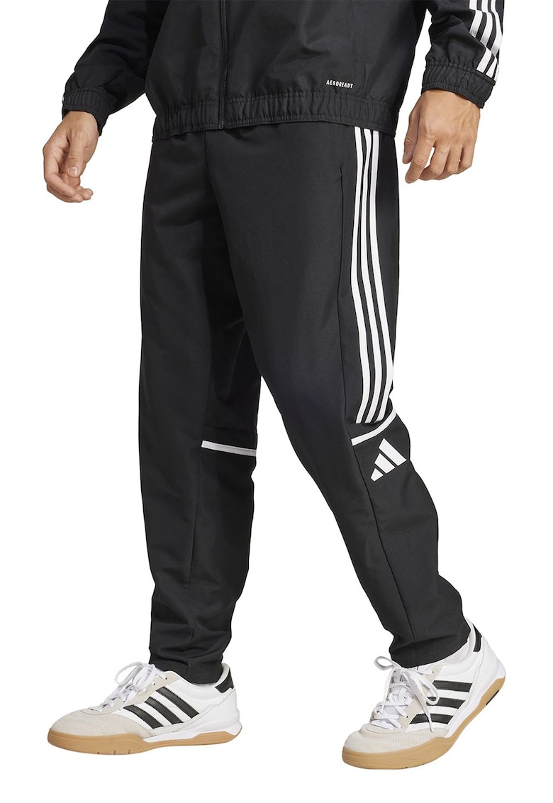 Pantaloni de trening relaxed fit cu logo