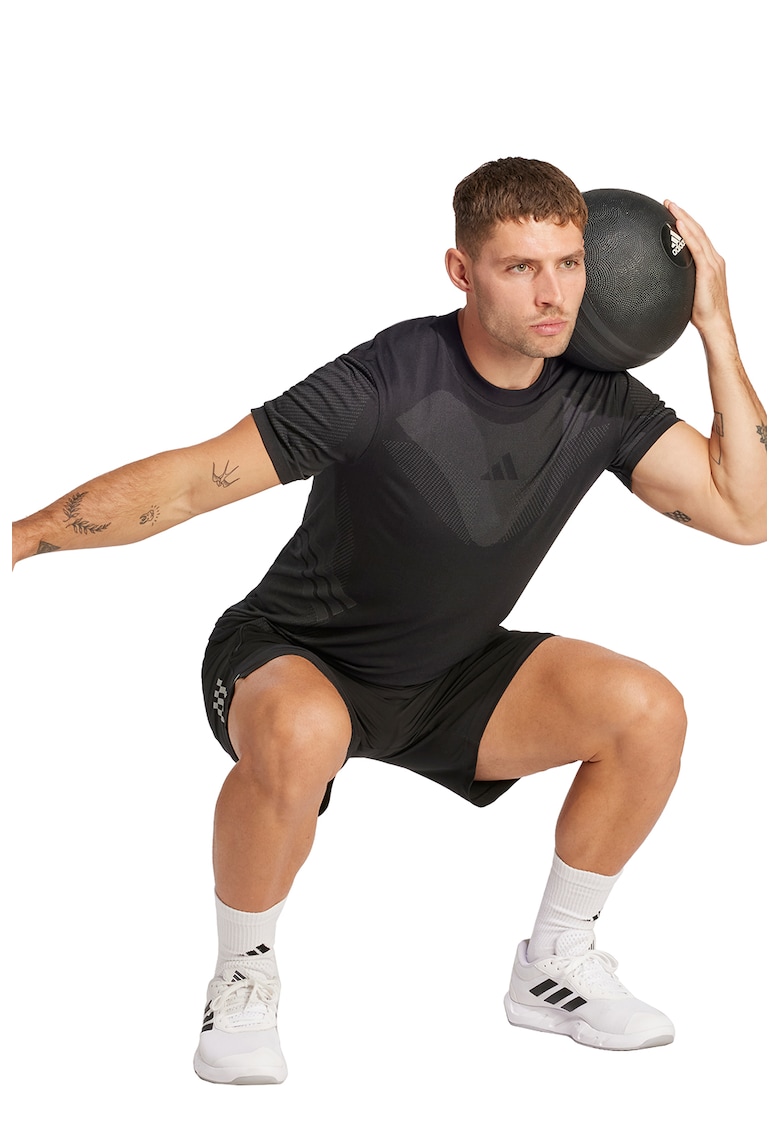 Tricou cu decolteu la baza gatului pentru fitness Tricou cu decolteu la baza gatului pentru fitness