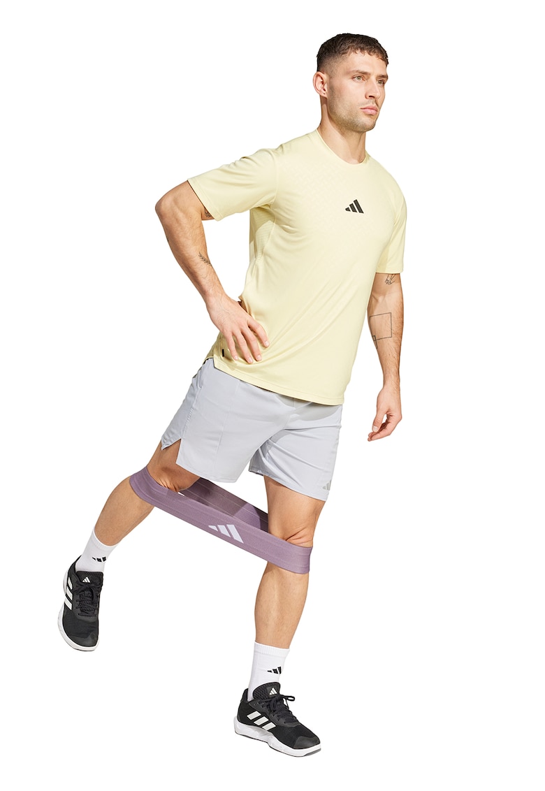 Tricou slim fit cu imprimeu logo pentru fitness Power