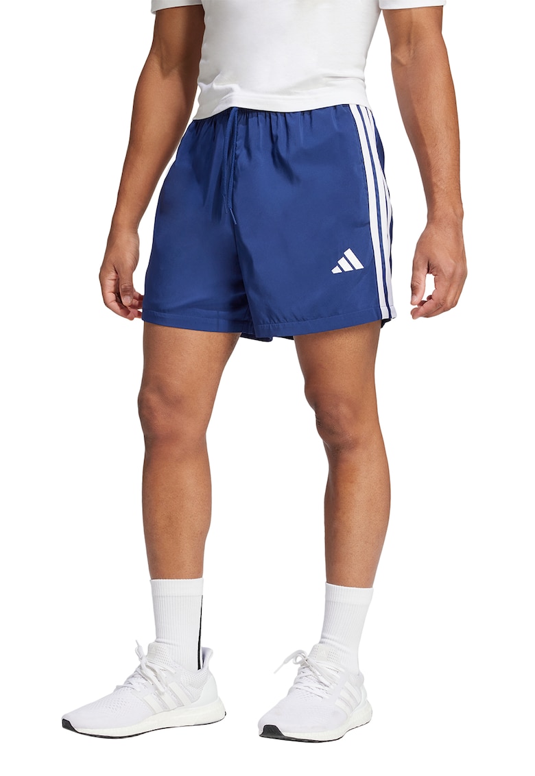 Pantaloni scurti cu snur de ajustare si logo Chelsea - Alb/Albastru inchis