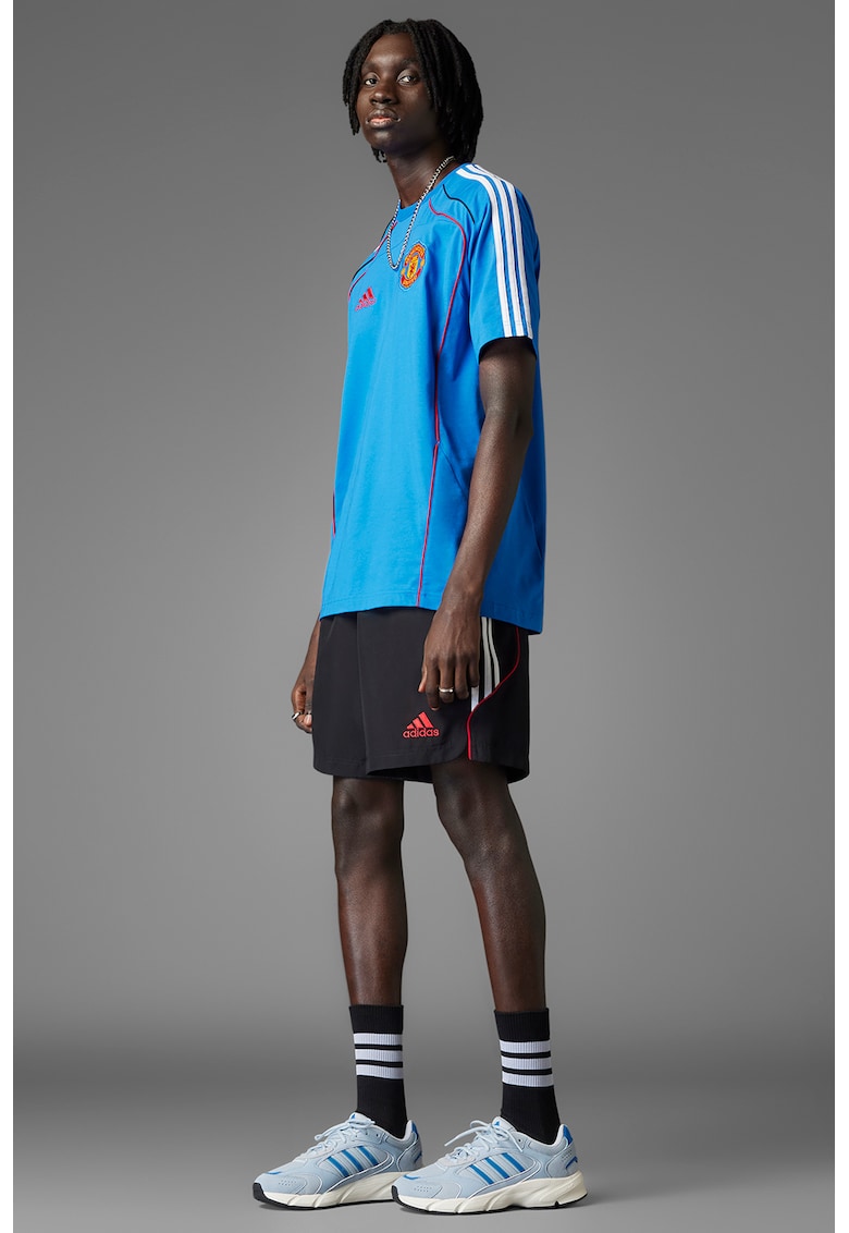 Pantaloni scurti cu logo contrastant pentru fotbal