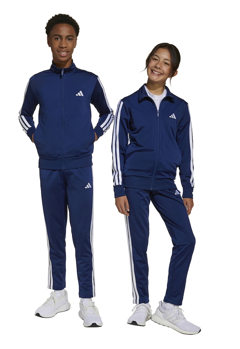 Trening cu imprimeu logo - Alb/Bleumarin