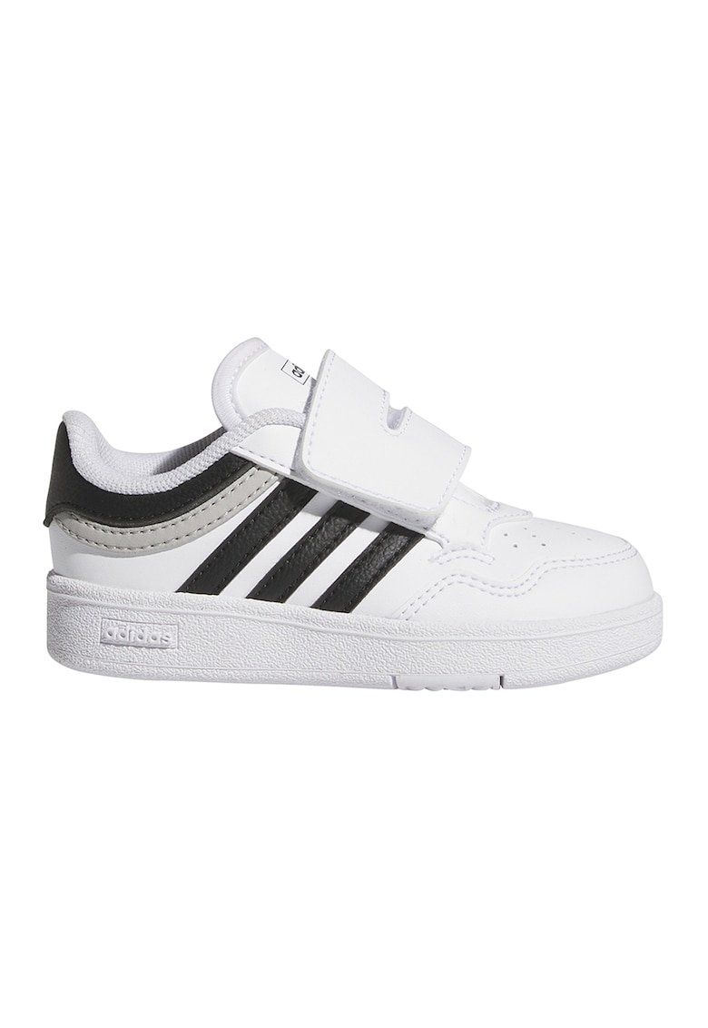 Pantofi sport de piele ecologica cu velcro Hoops 4.0