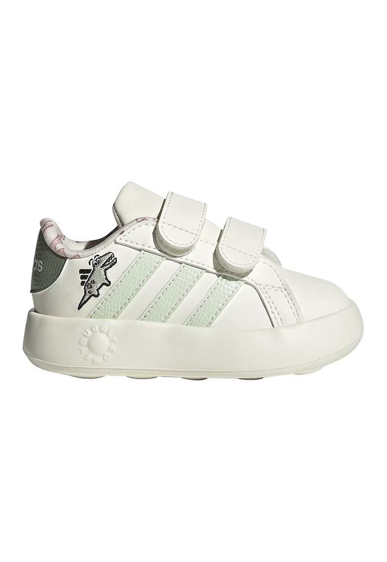 Pantofi sport din piele ecologica cu inchidere velcro