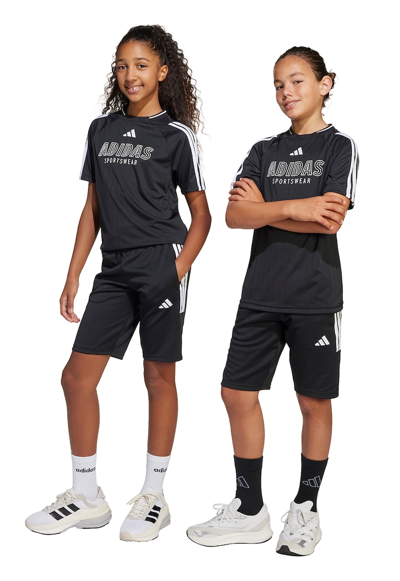 Pantaloni scurti cu imprimeu logo