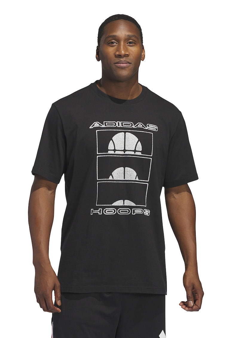 Tricou cu imprimeu grafic pentru baschet