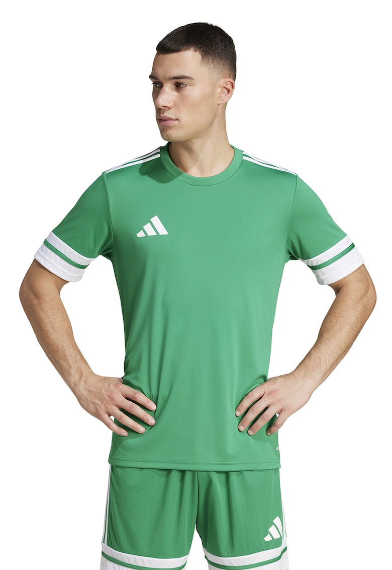 Tricou cu logo - pentru fotbal - Verde aquamarin