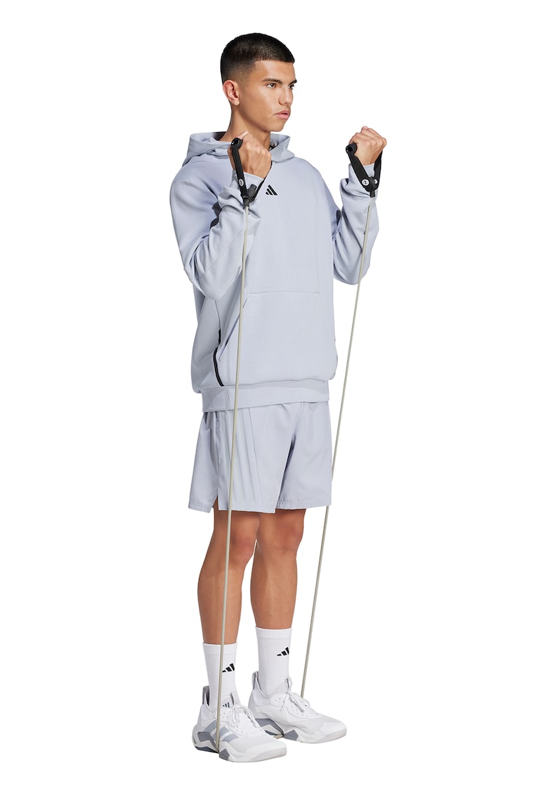 Pantaloni scurti cu buzunare cu fermoar pentru fitness