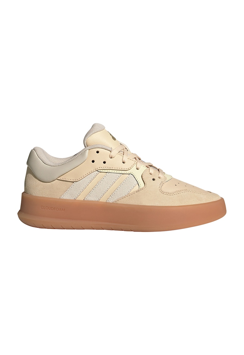 Pantofi sport Court 24 - Caramel/Alb murdar/Roz prafuit