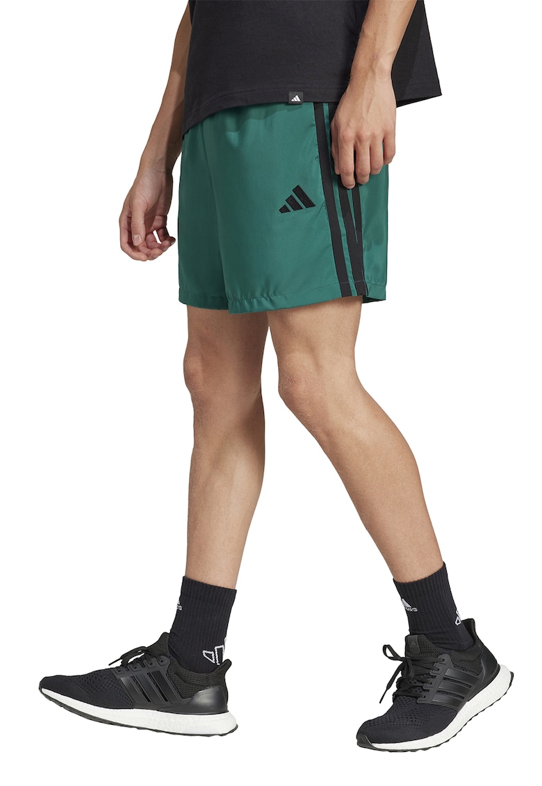 Pantaloni scurti cu benzi laterale cu logo