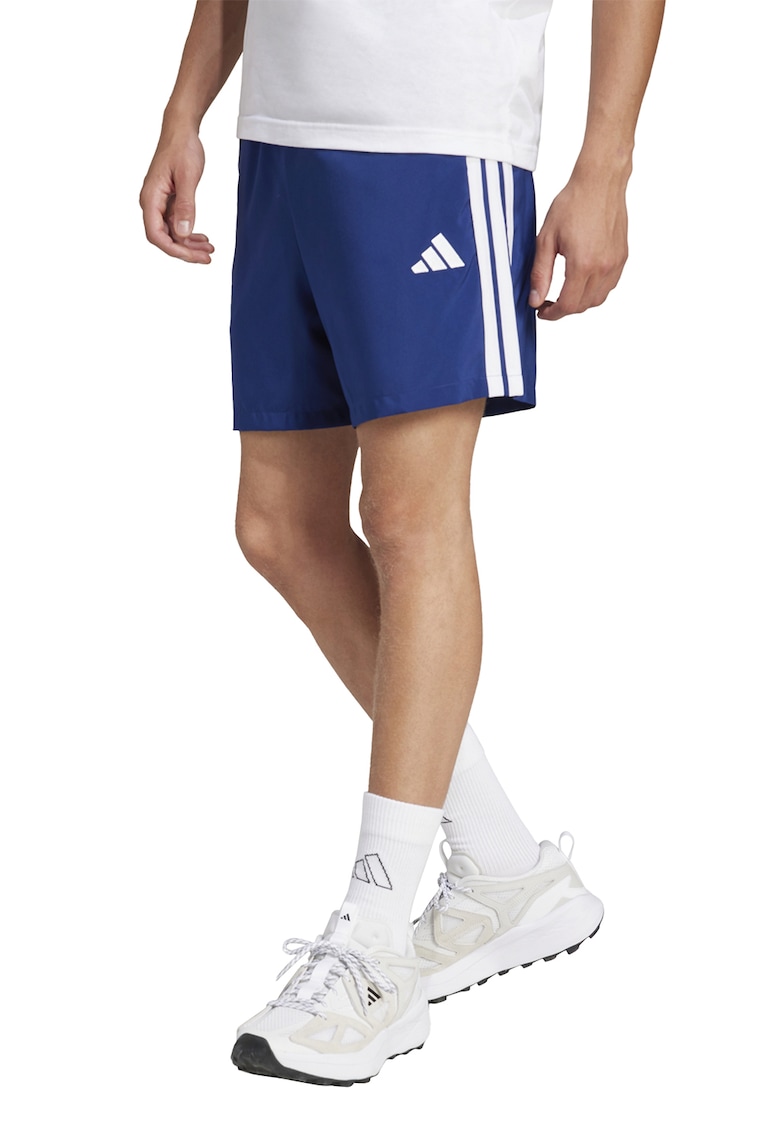 Pantaloni scurti cu benzi laterale cu logo