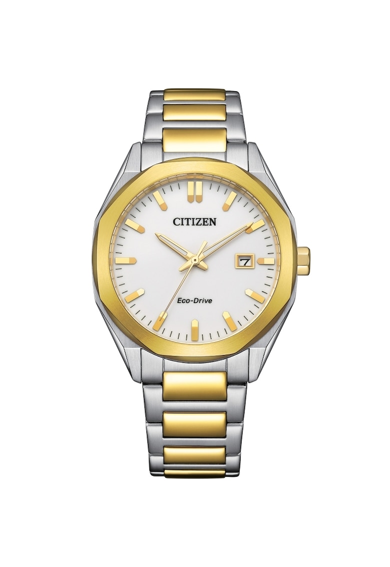 Ceas barbatesc BM7624-82A - Quartz - Argintiu/Auriu