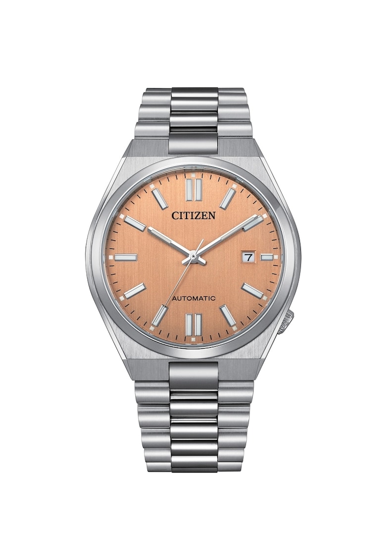 Ceas barbatesc NJ0159-86Z Automatic Argintiu