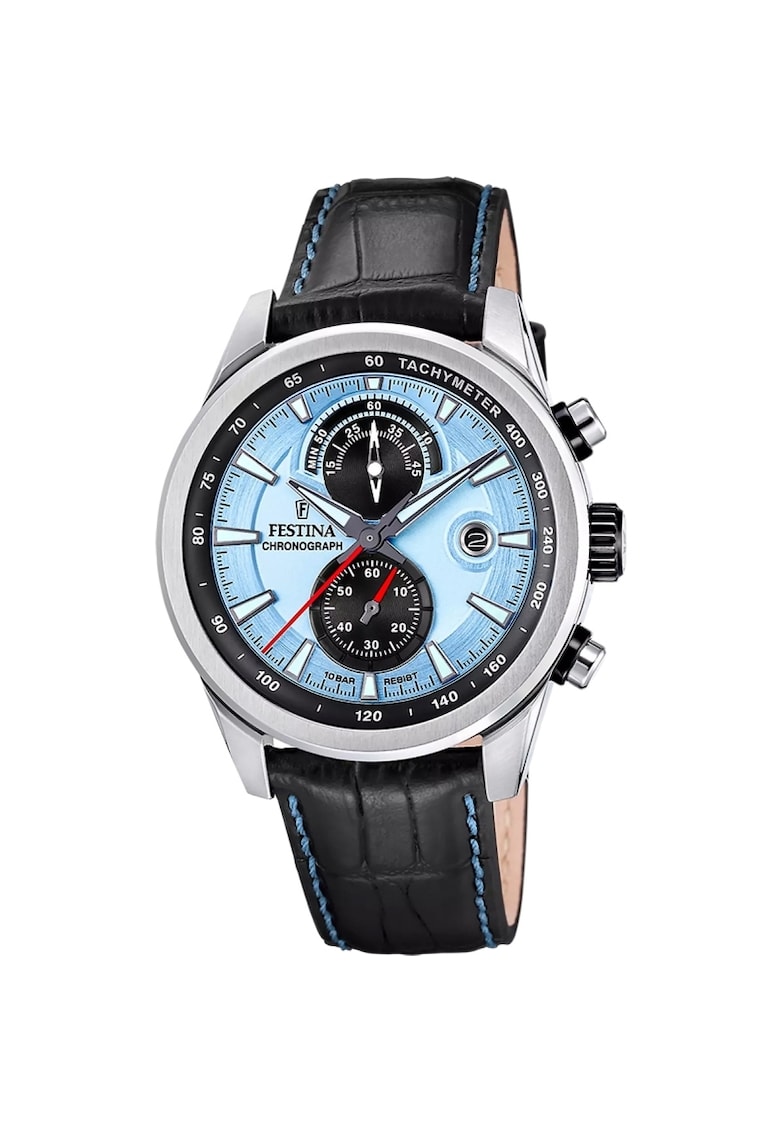 Ceas barbatesc F20695/2 Quartz Argintiu