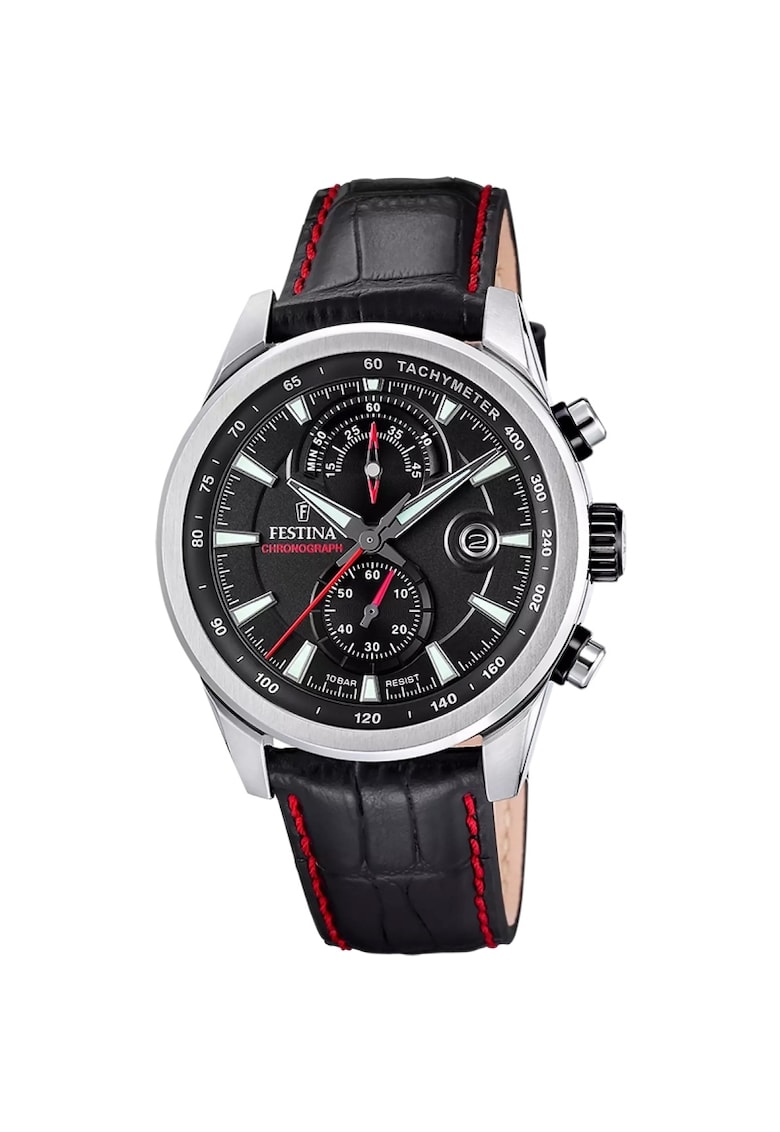 Ceas barbatesc F20695/6 Quartz Argintiu