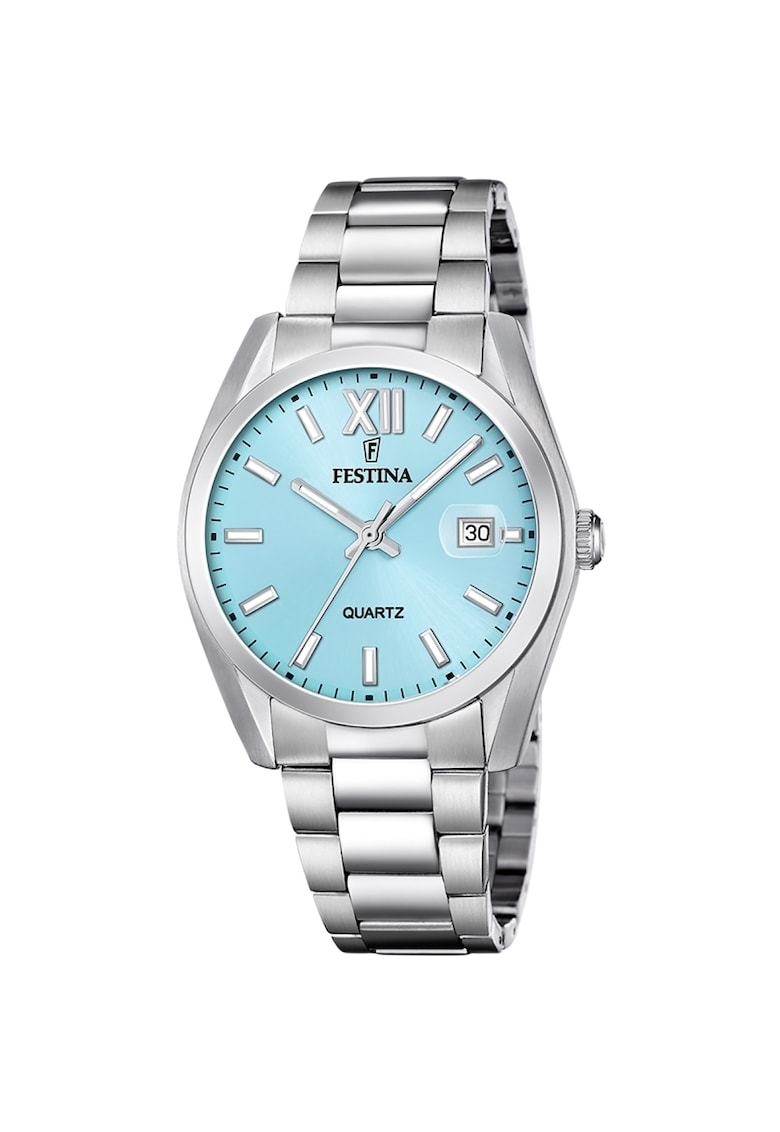 Ceas barbatesc F20707/2 Quartz Argintiu
