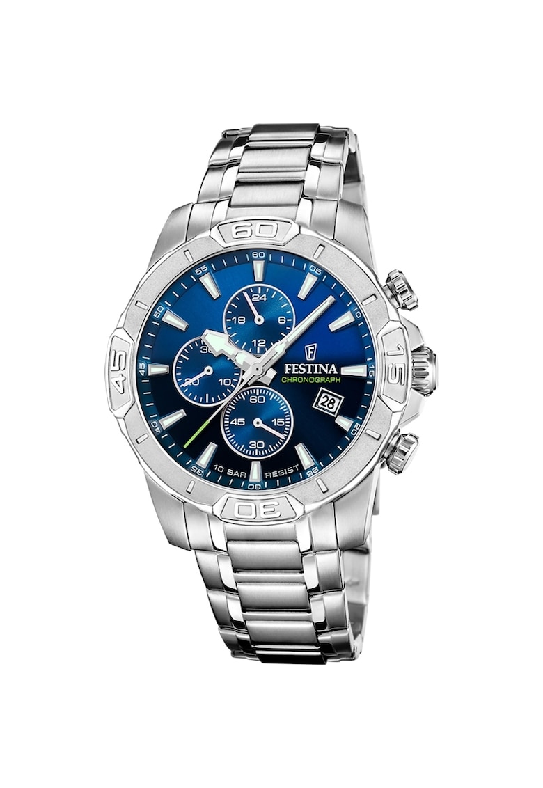 Ceas barbatesc F20704/4 Quartz Argintiu