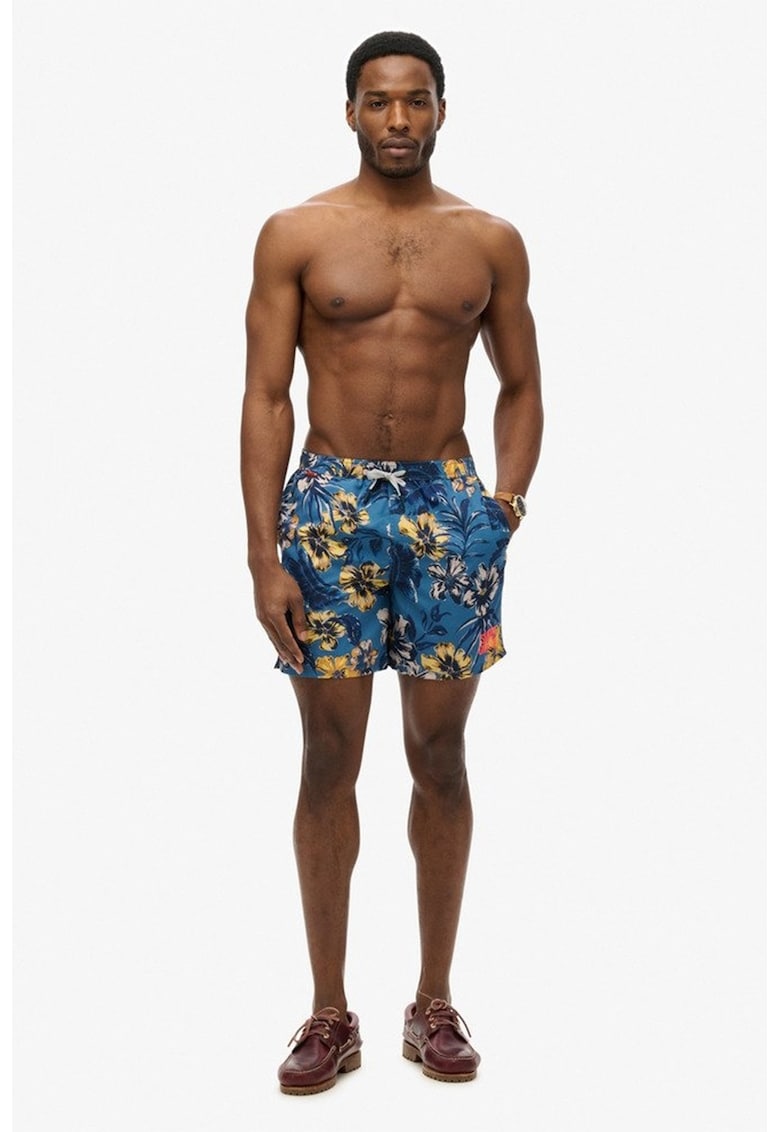 Pantaloni scurti de baie cu buzunare laterale