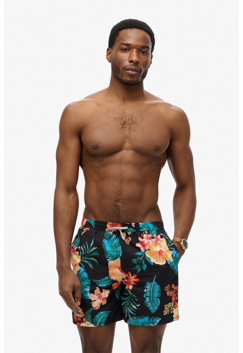 Pantaloni scurti de baie cu buzunare laterale