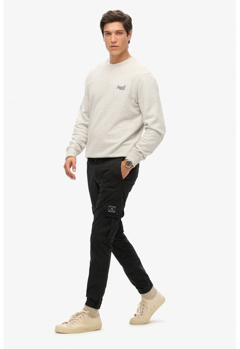 Pantaloni cargo din amestec de bumbac