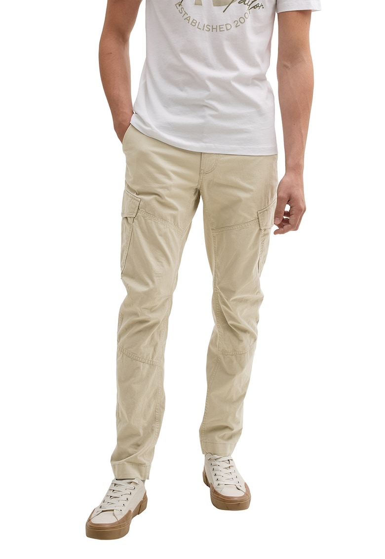 Pantaloni cargo conici regular fit Pantaloni cargo conici regular fit
