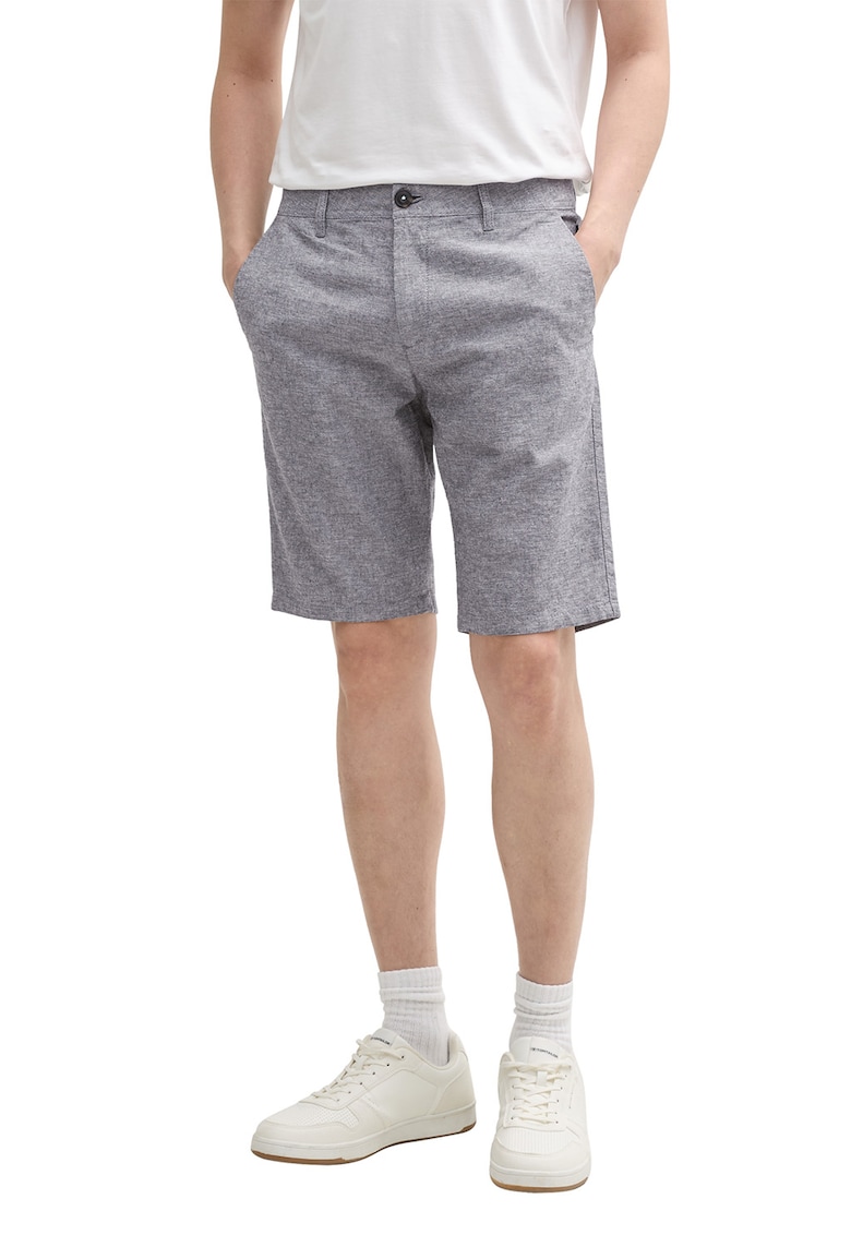 Bermude chino din amestec de lyocell