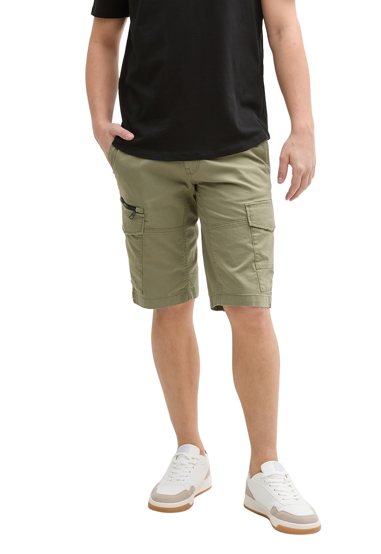 Bermude cargo de denim