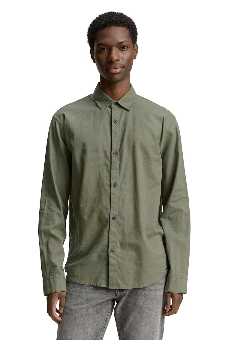 Camasa relaxed fit din amestec de in