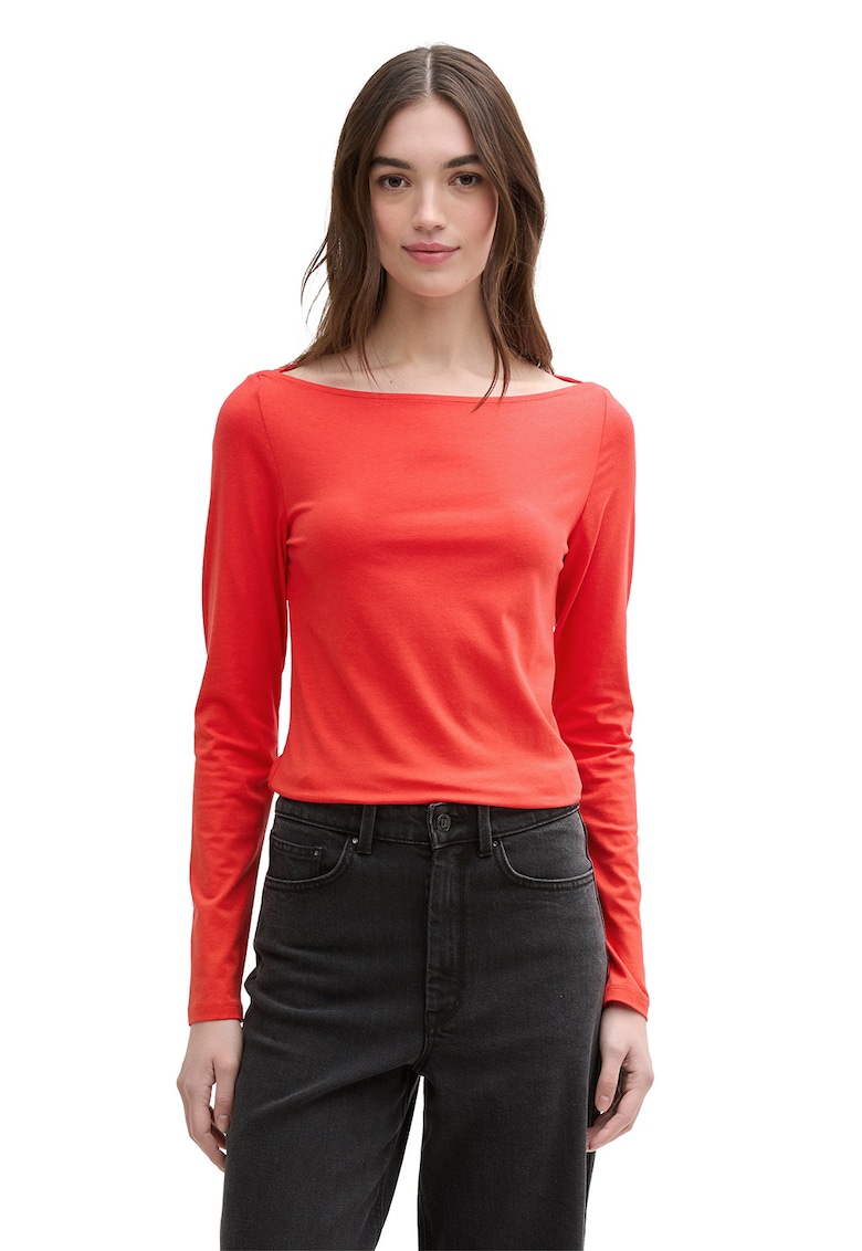 Bluza din amestec de bumbac si modal