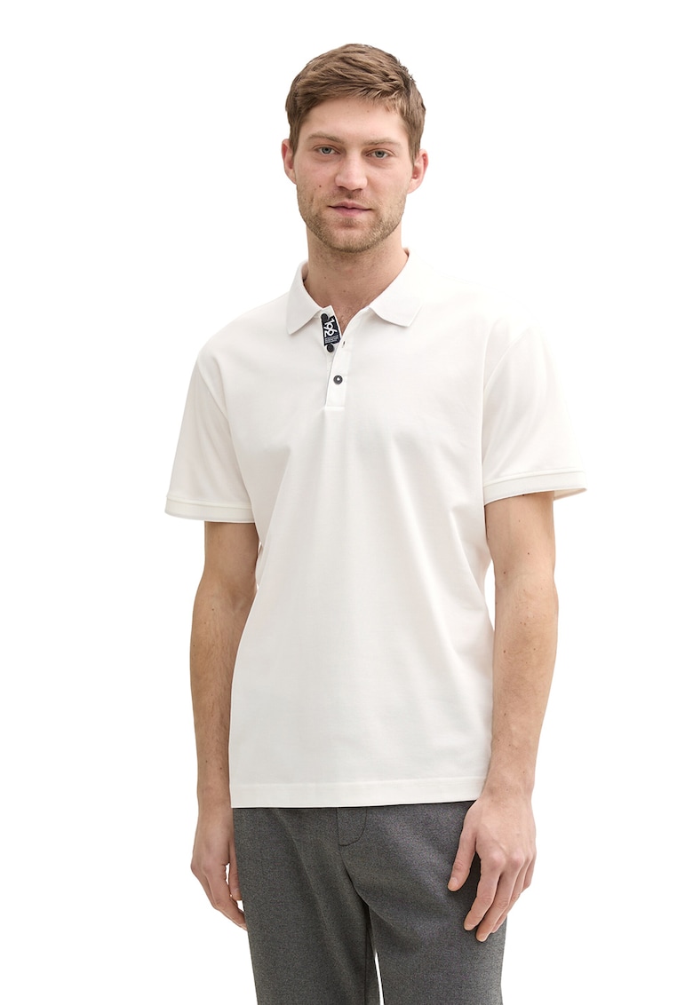 Tricou polo uni - Alb murdar