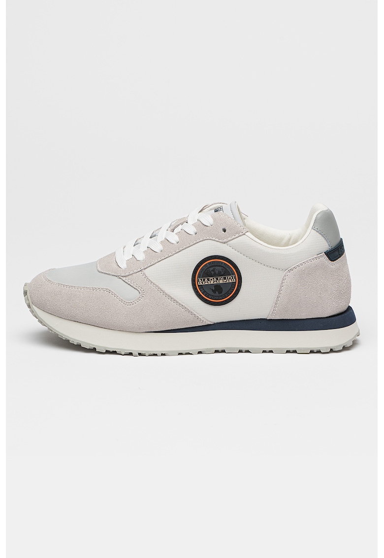 Pantofi sport cu insertii de piele intoarsa Nova