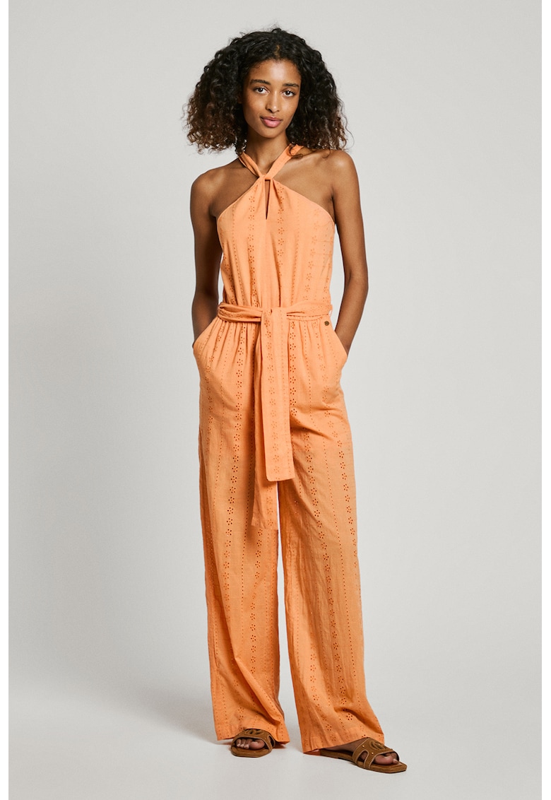 Salopeta cu decolteu halter