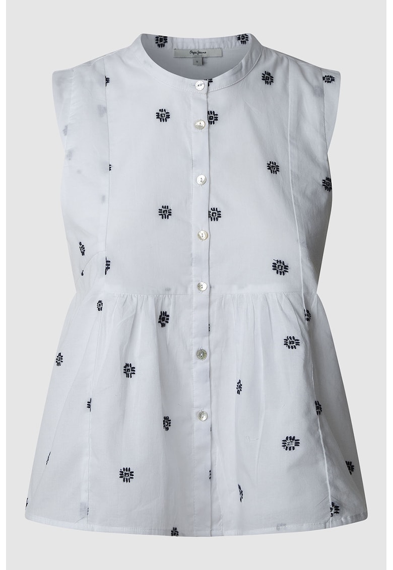 Camasa evazata cu guler Mao