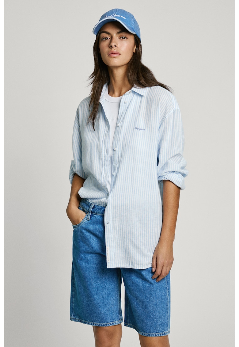 Camasa in dungi cu maneci lungi