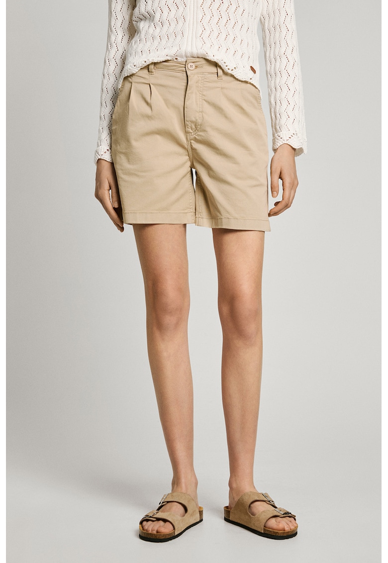 Pantaloni scurti din amestec de lyocell